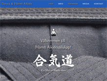 Tablet Screenshot of daiwaaikido.com